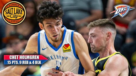 Highlights from Chet Holmgren’s return to Oklahoma City .